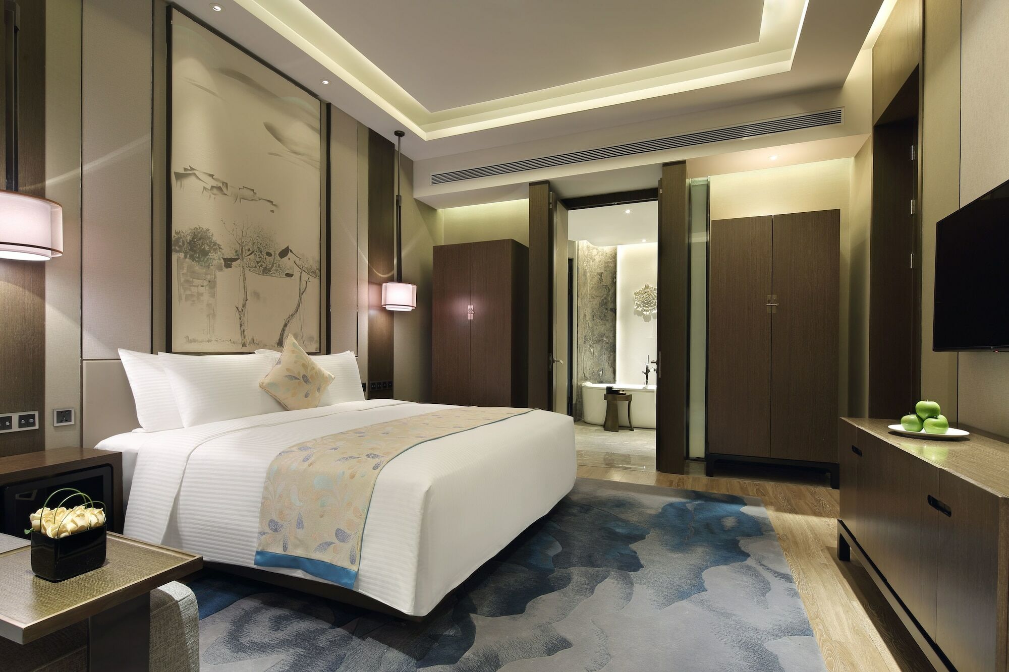 Отель Wanda Realm Hefei Chaohu Экстерьер фото